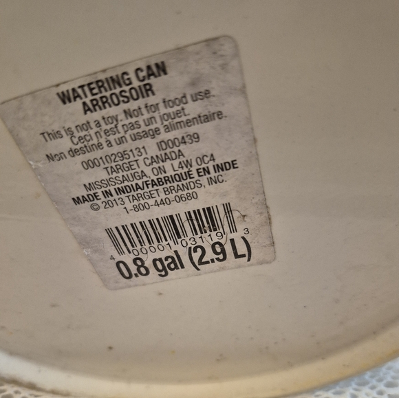 Target White Watering Can - Picture 6 of 8
